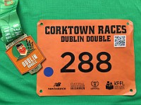 2017 St Pats Dublin Double  2017 St Pats Dublin Double earned by running a 1 Mile followed by a 5K.